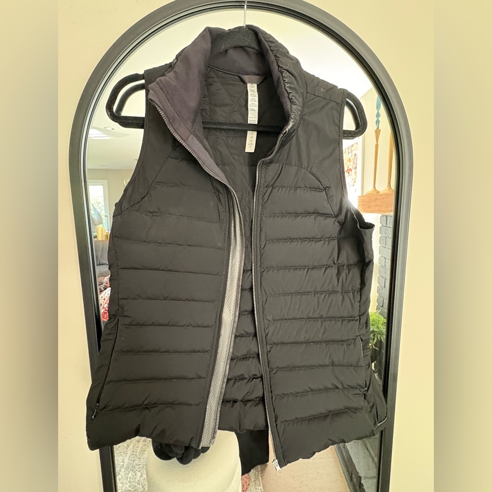Lululemon Athletica Quilted Black Vest